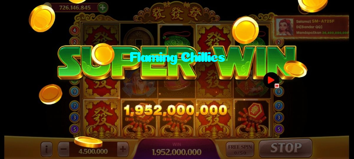 available types of Flaming Chillies bet including pre-match live express and system bets